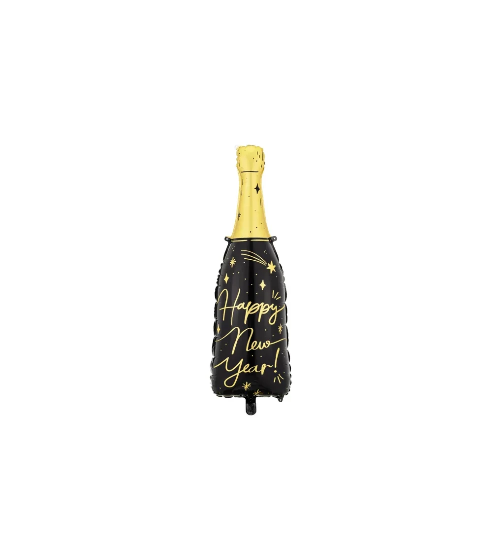 Fóliový balónek Champagne Happy New Year