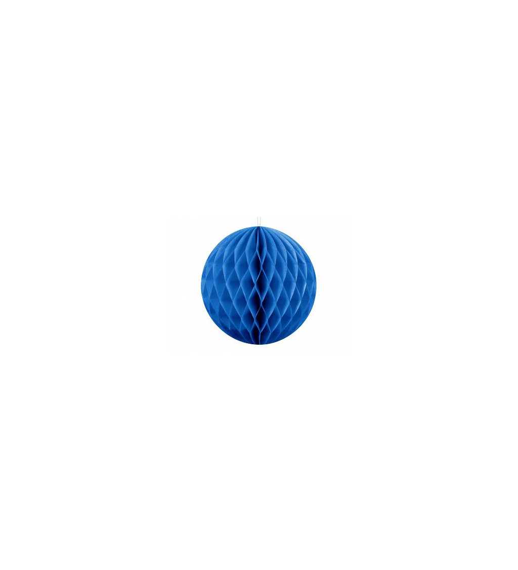 Papírová koule - Modrá