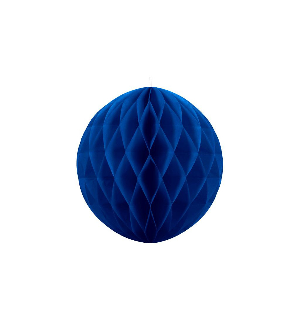 Modrá dekorační koule