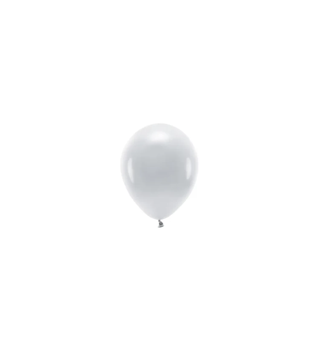 Eko balónky v šedé barvě