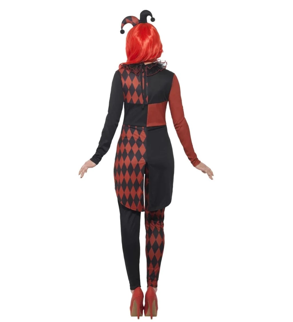 Kostým na Halloween - dvorní šašek - dámský