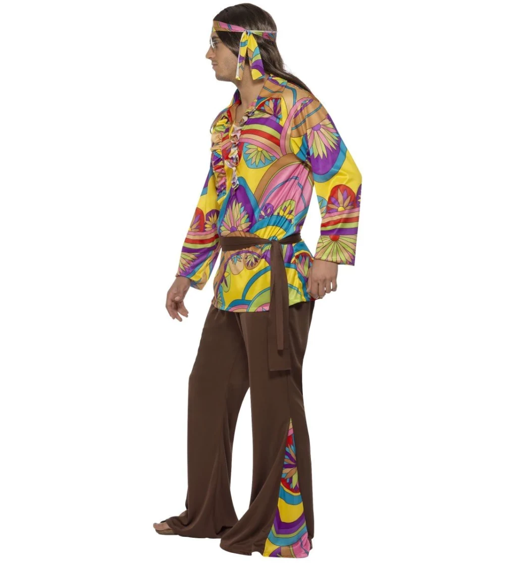 Kostým pro muže - Hippie  pánský