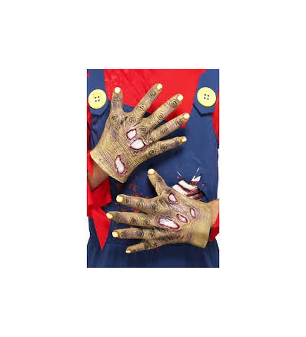 Strašidelné rukavice - Zombie
