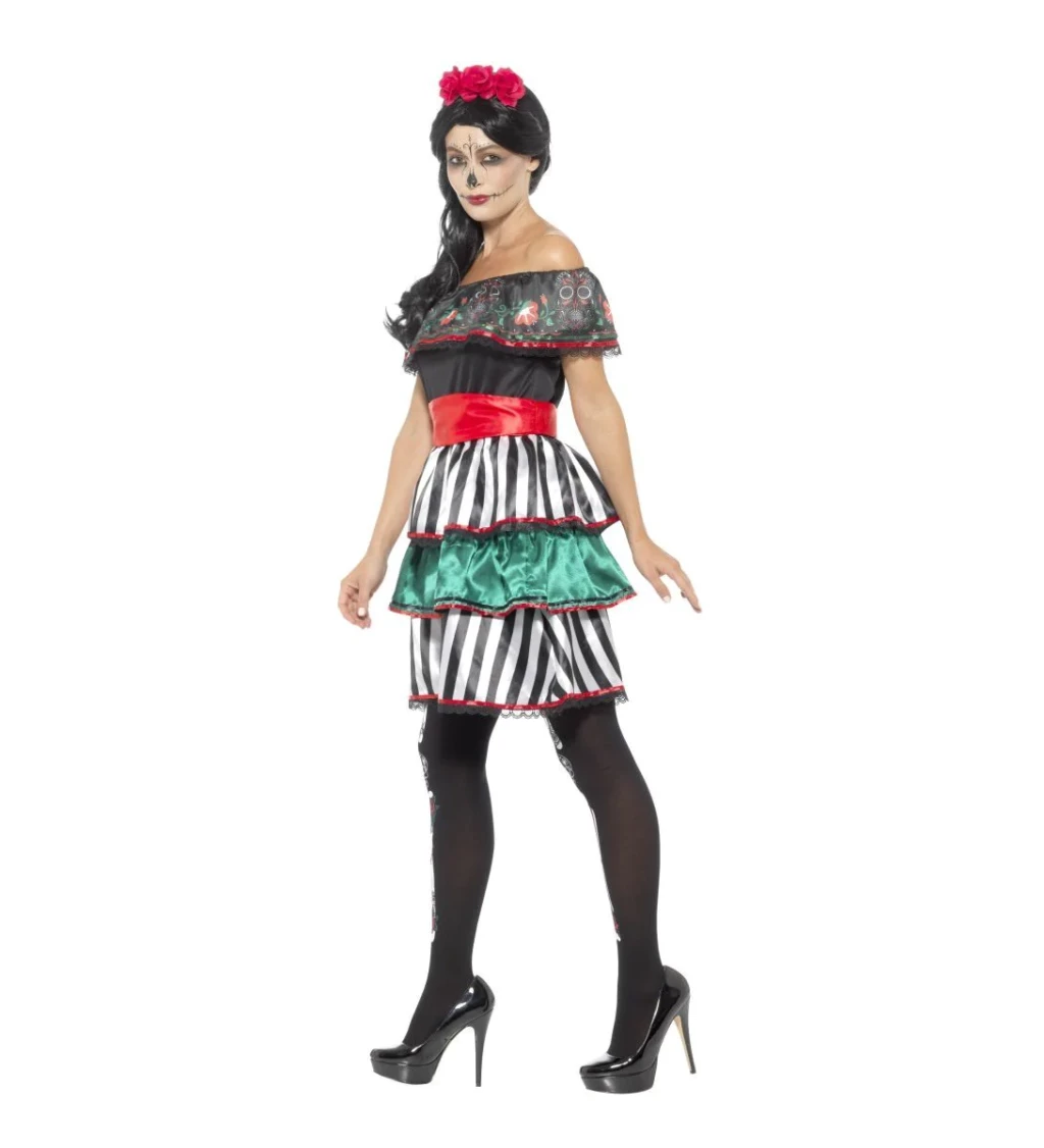 Dámský mexický kostým - panenka
