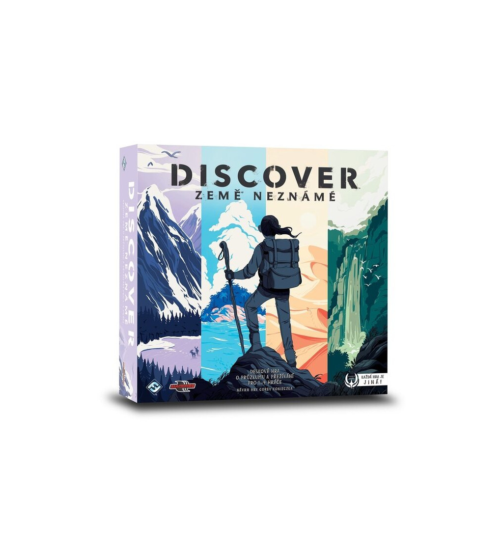 Discover - Země neznámé - Stolní hra