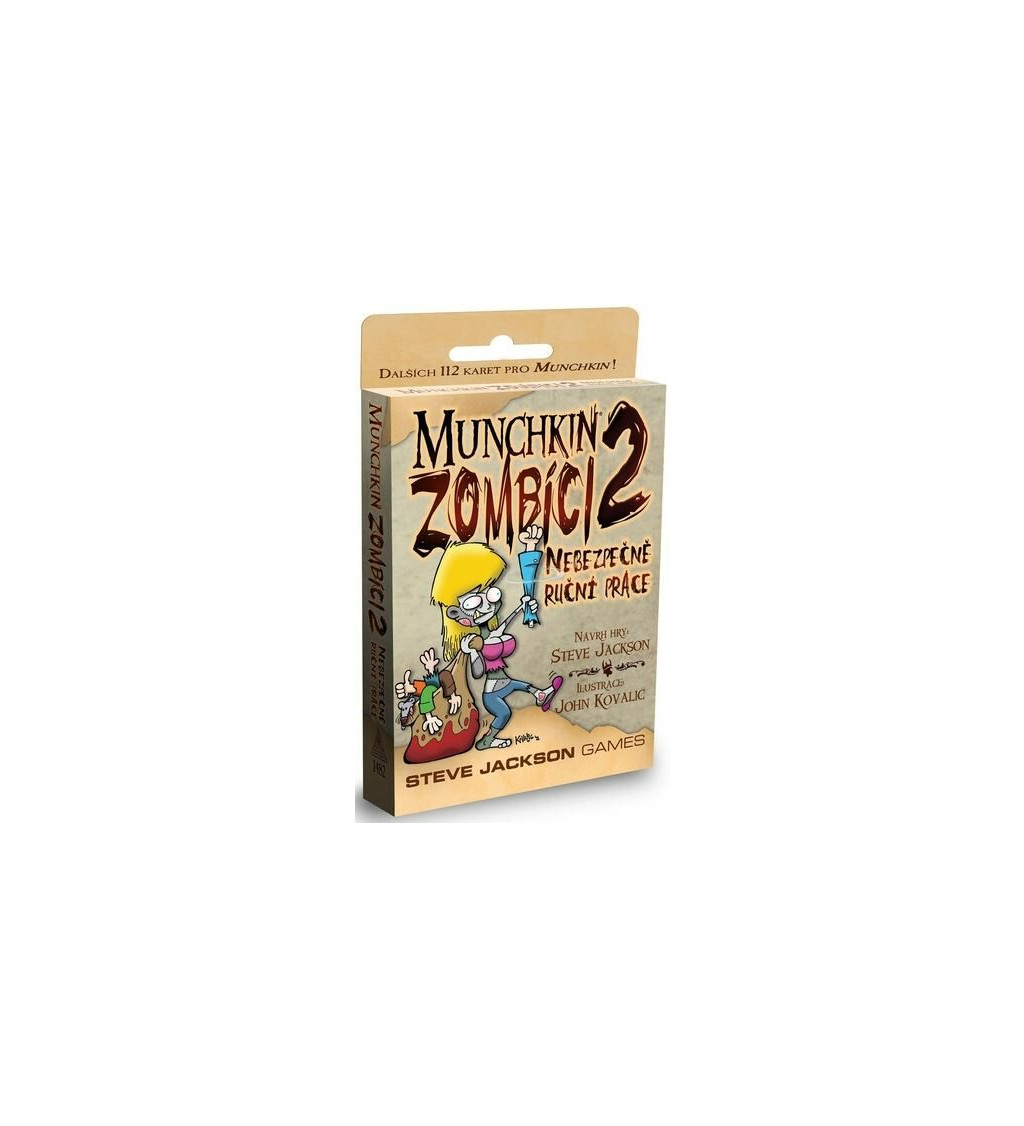 Stolní společenská hra - Munchkin Zombíci 2