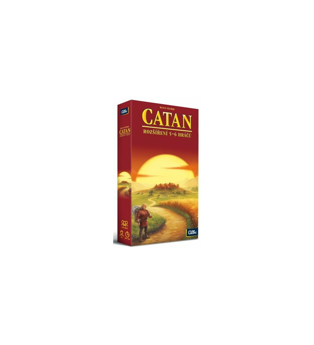 Rozšíření karetní hry Osadníci z Katanu pro 5-6 hráčů