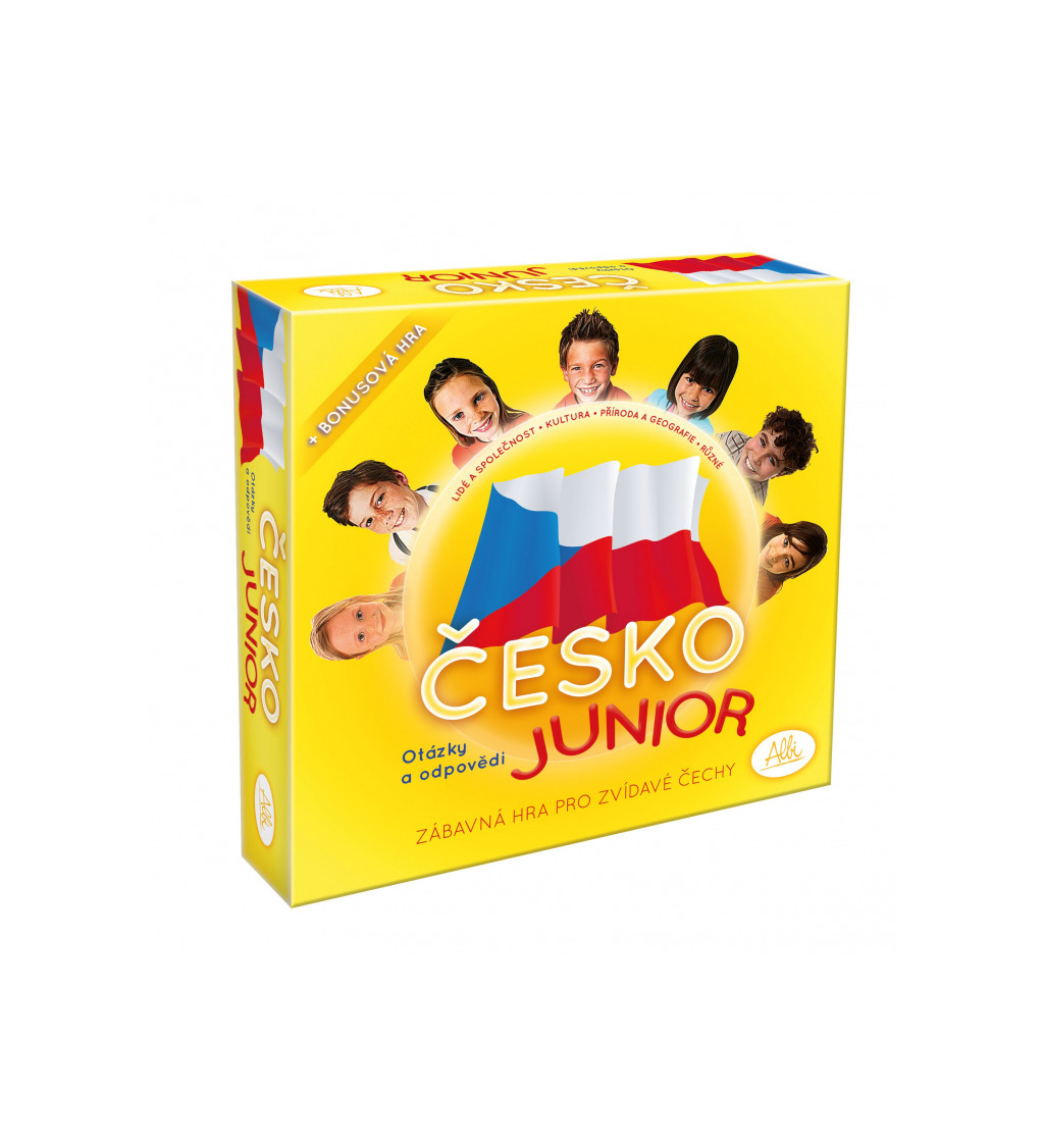 Stolní společenská hra - Česko Junior