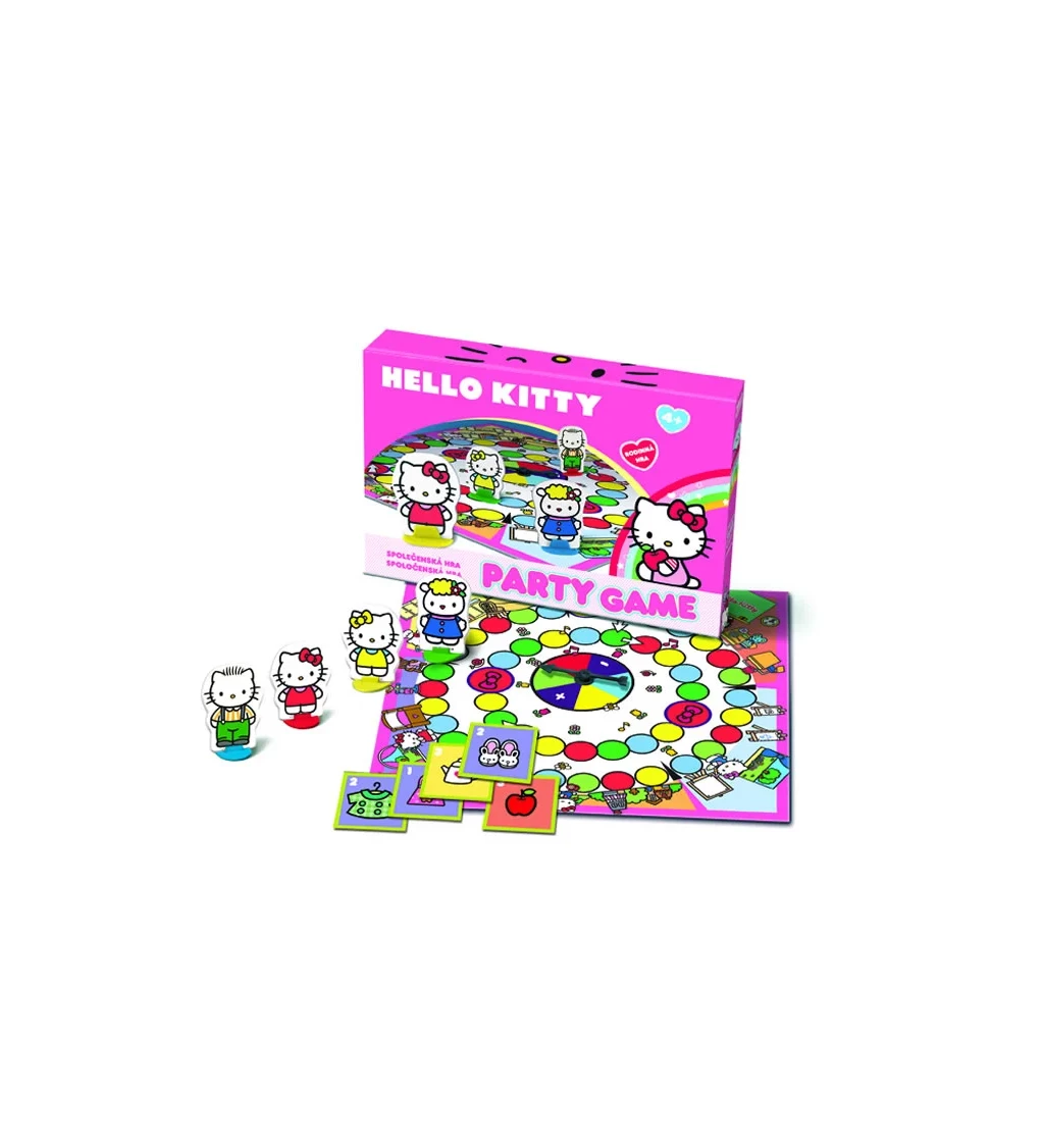 Stolní společenská hra - Hello Kitty