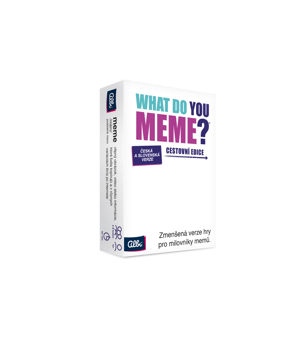 Stolní hra What Do You Meme - Cestovní edice