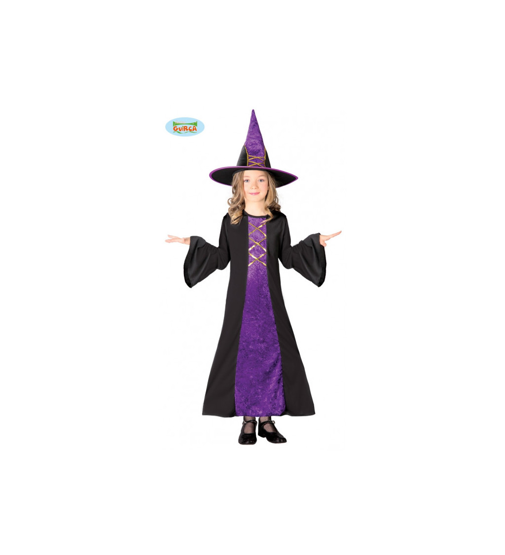 Dětský kostým - Malá čarodějka