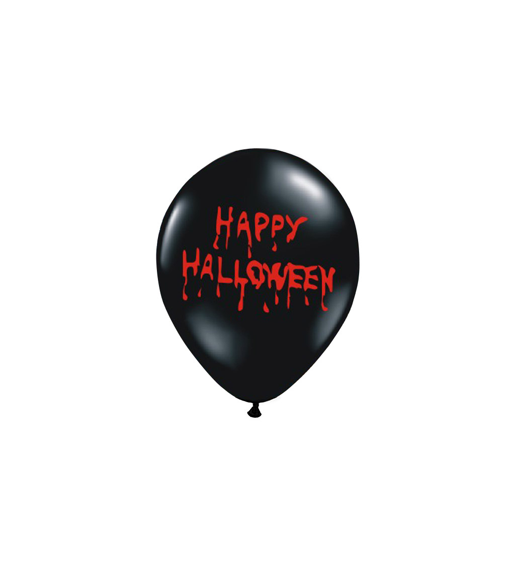 Latexové balónky - "Happy Halloween"