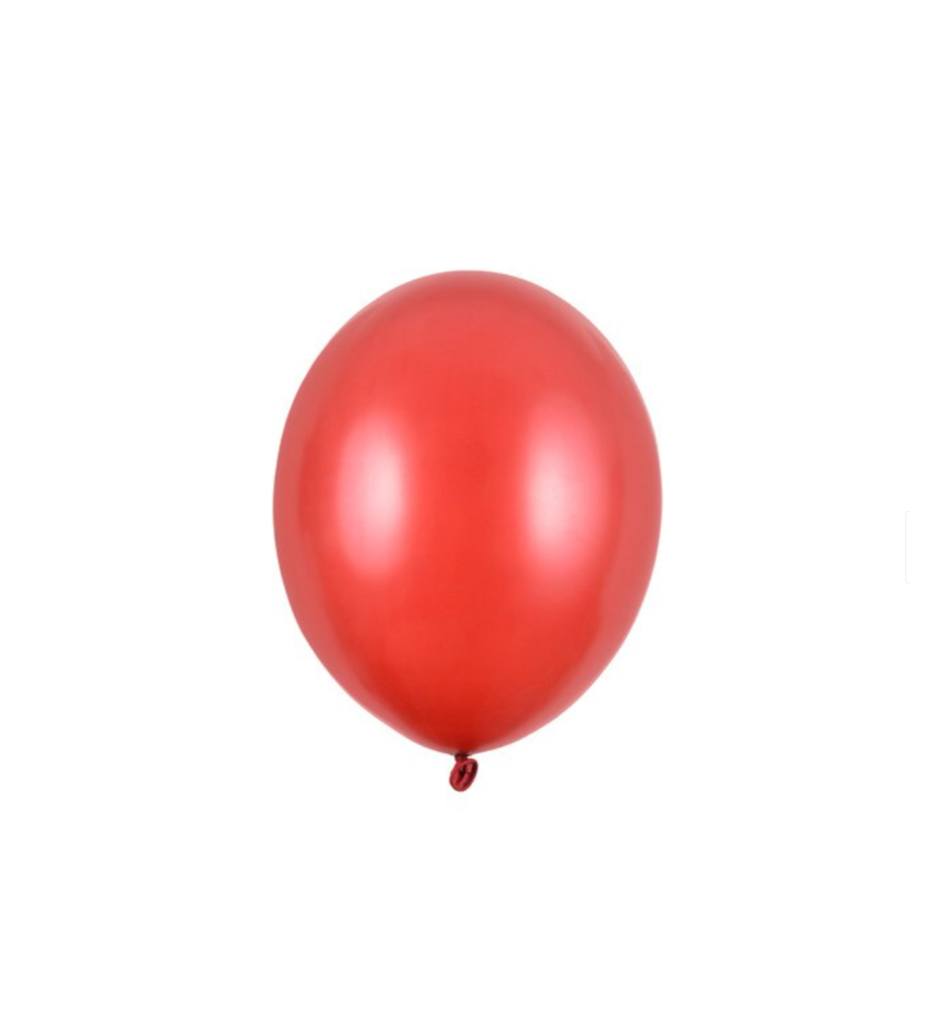 Červené balónky malé