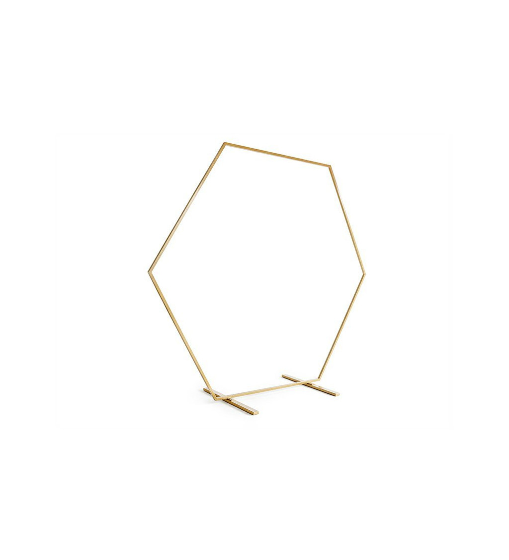 Stojan zlatý - Hexagon