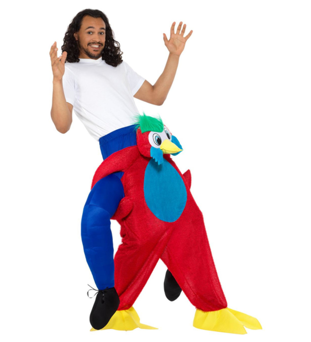 Pánský kostým - papoušek co nosí pána