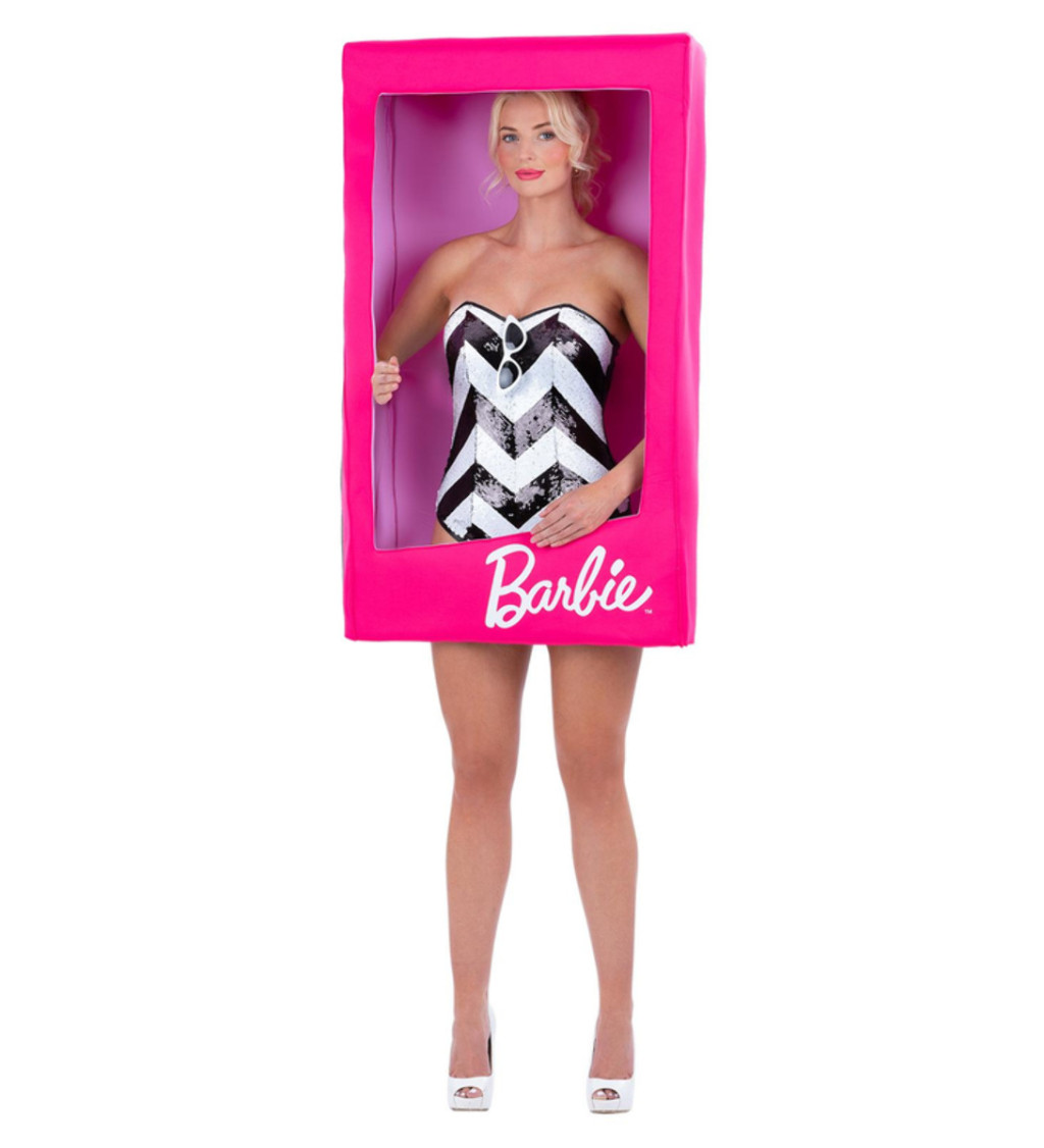 Dámský kostým Barbie v obalu