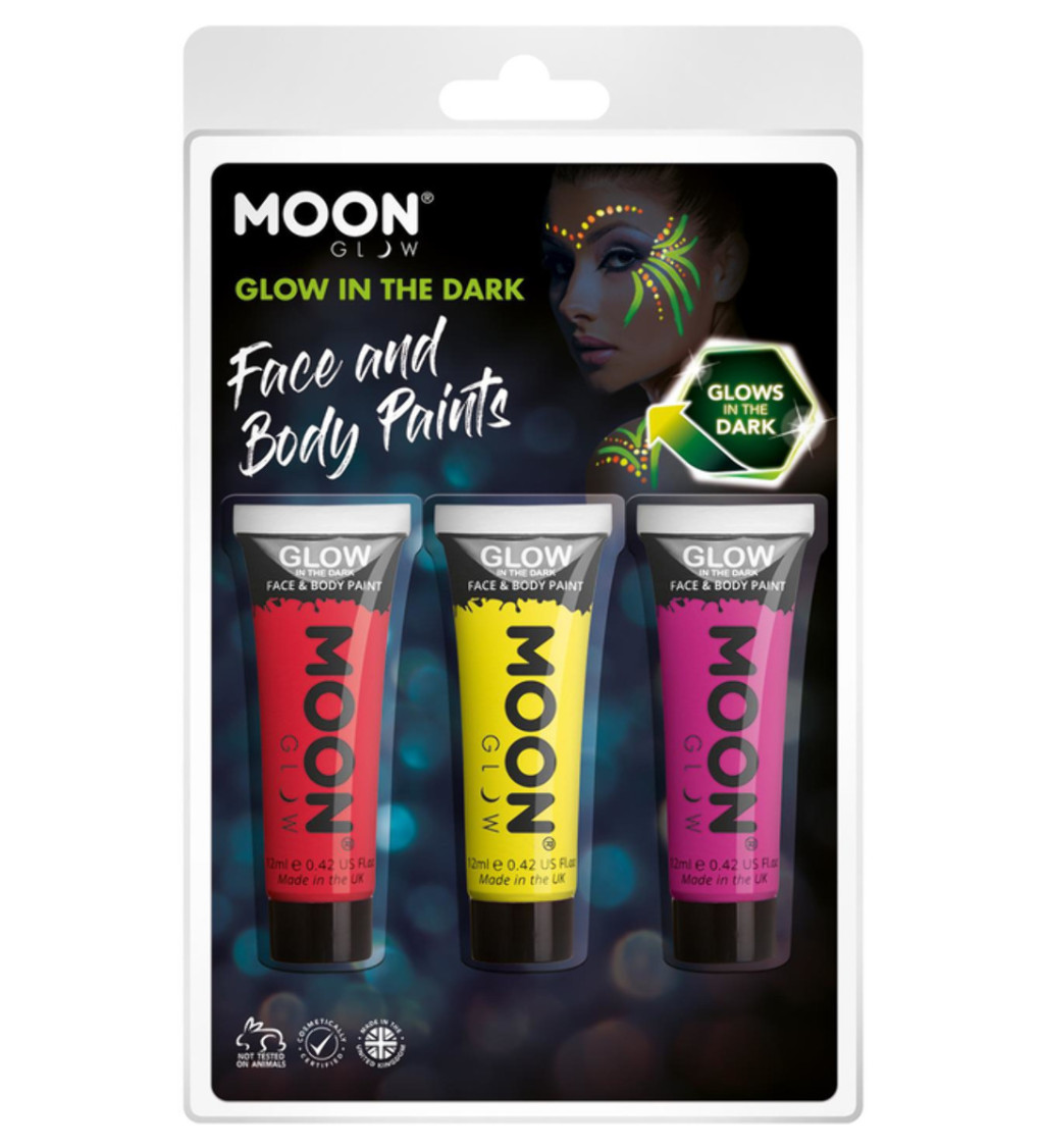 Moon uv barvy set