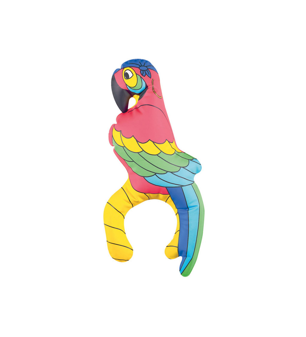 Nafukovací barevný papoušek