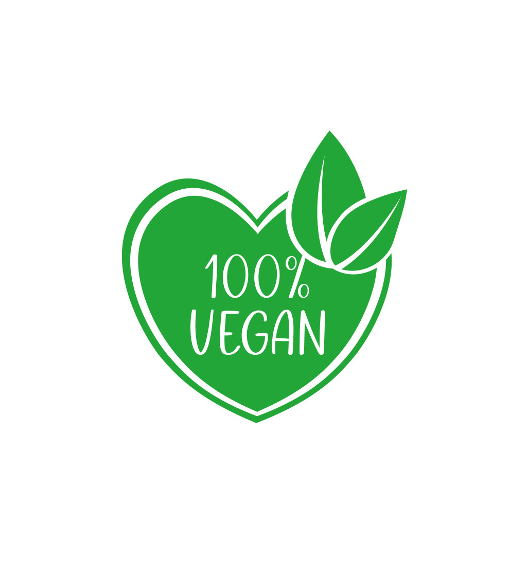 Dámské tričko bílé 100% vegan