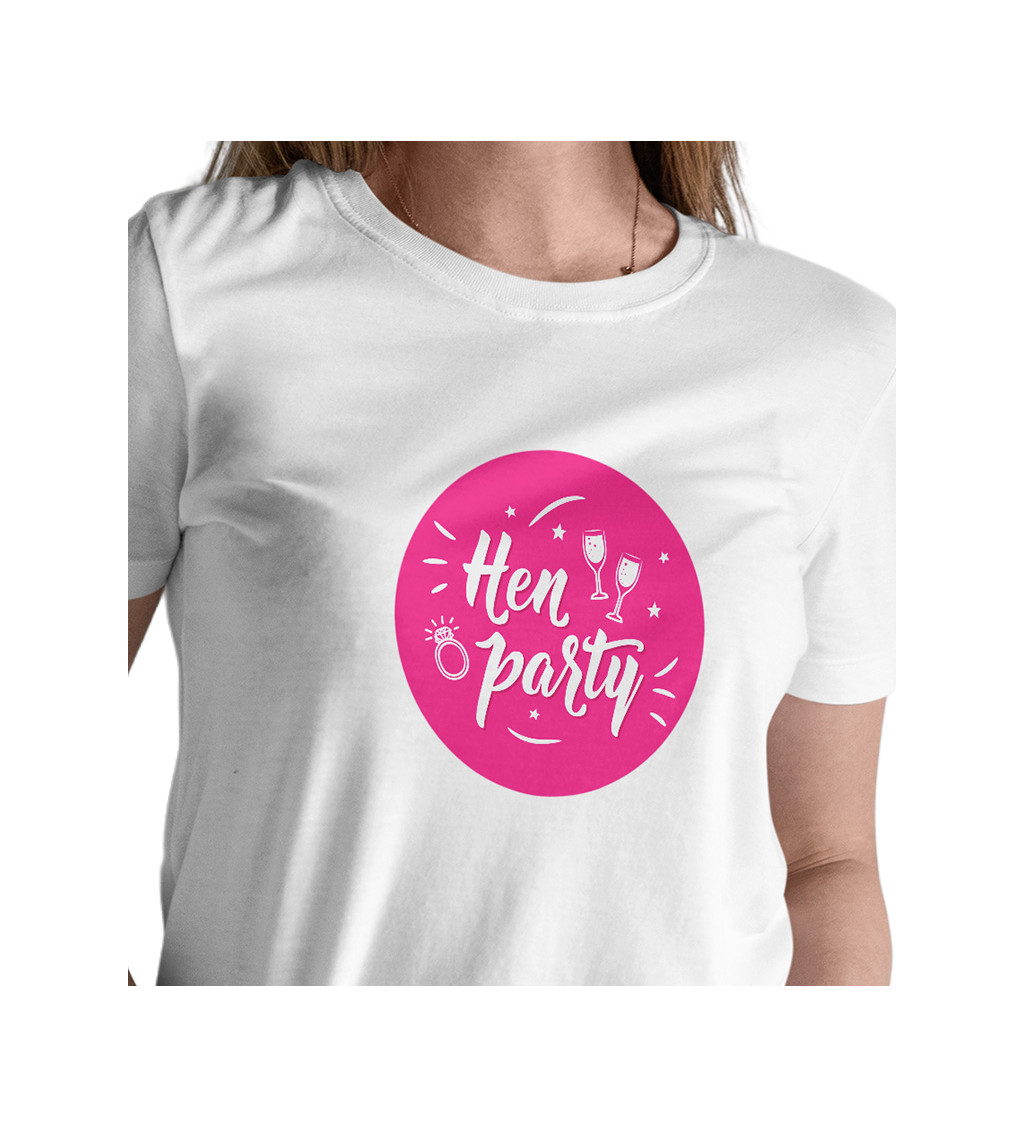 Dámské tričko bílé Hen party