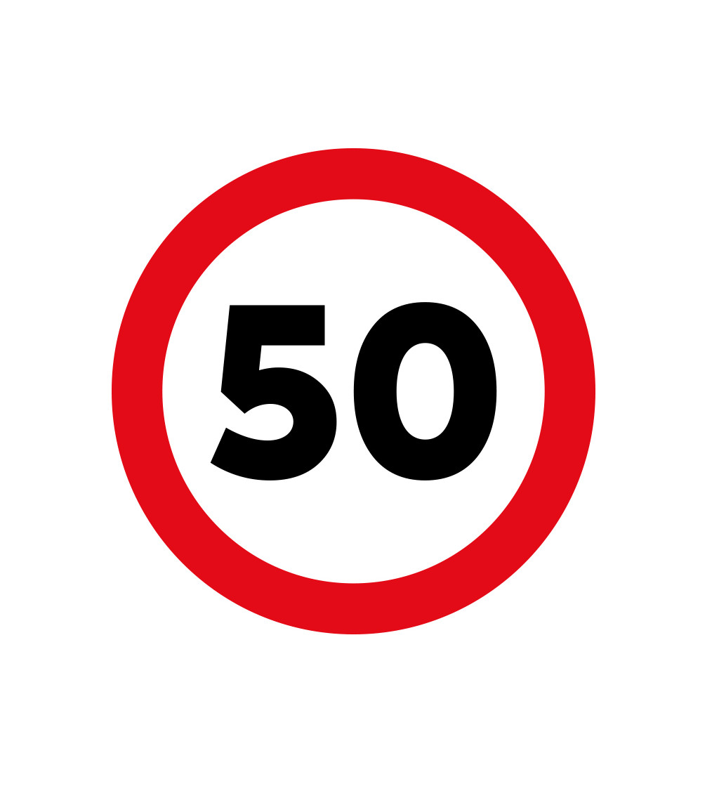 Dámské triko bílé číslo 50