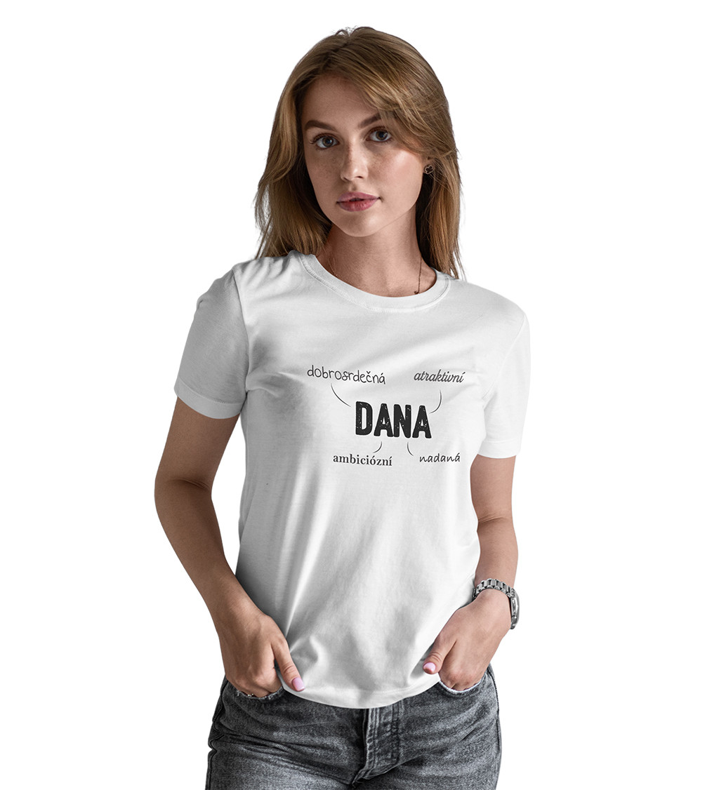 Dámské tričko bílé Dana
