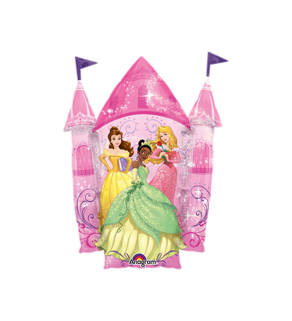 Balónek hrad Disney princezen