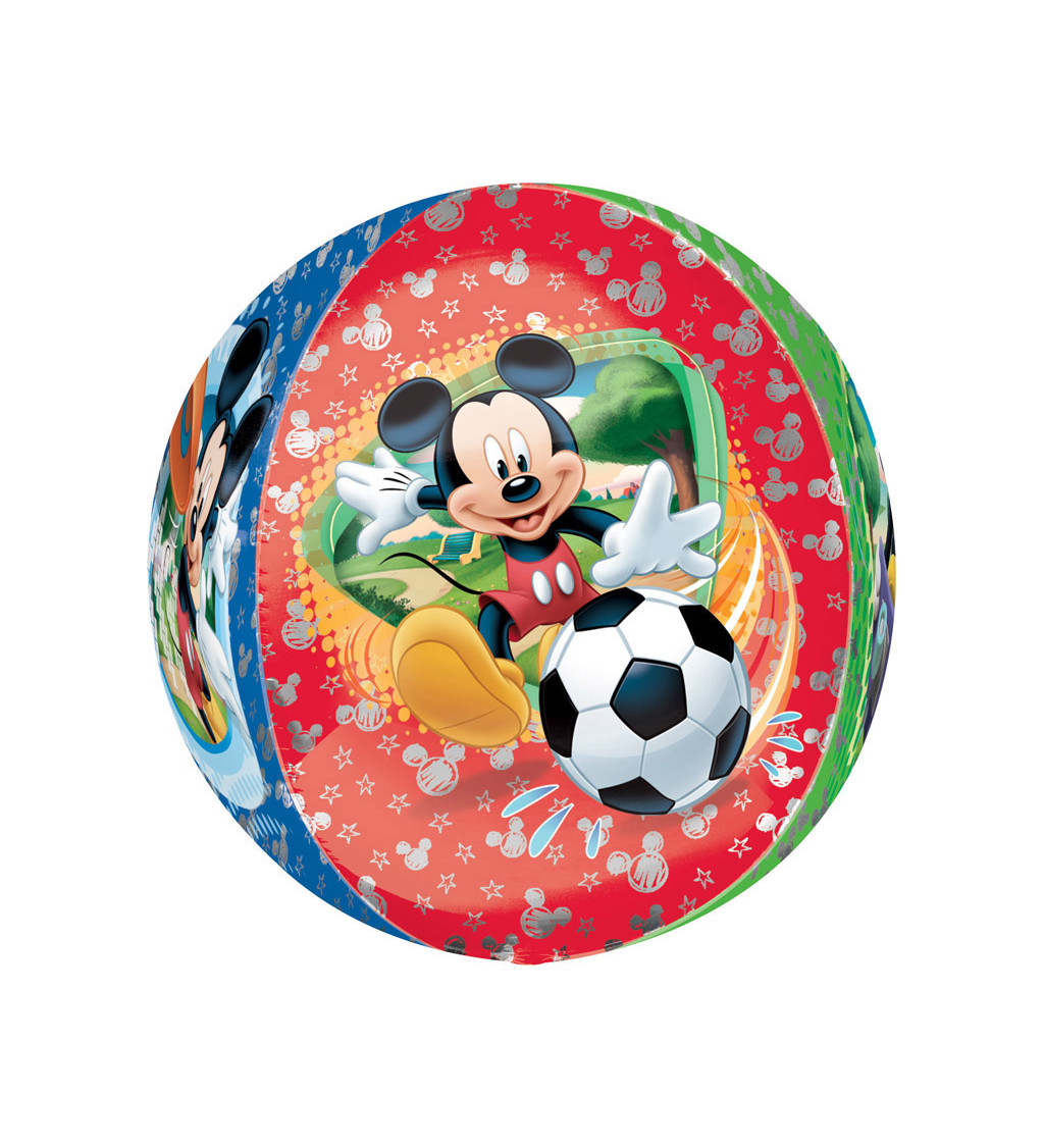 Mickey balónek barevný