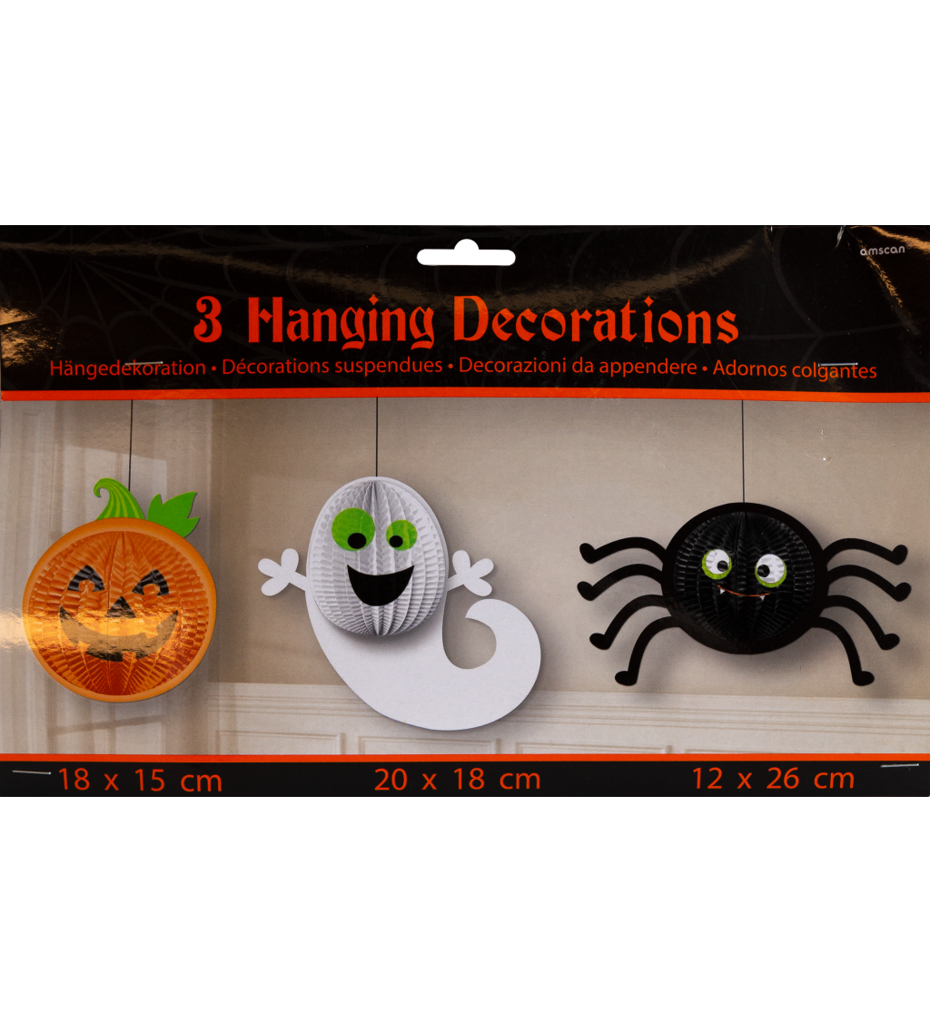 Dekorace - Halloween závěsné dekorace