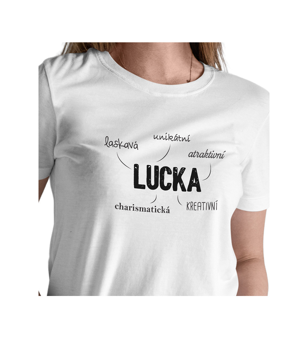 Dámské tričko bílé Lucka