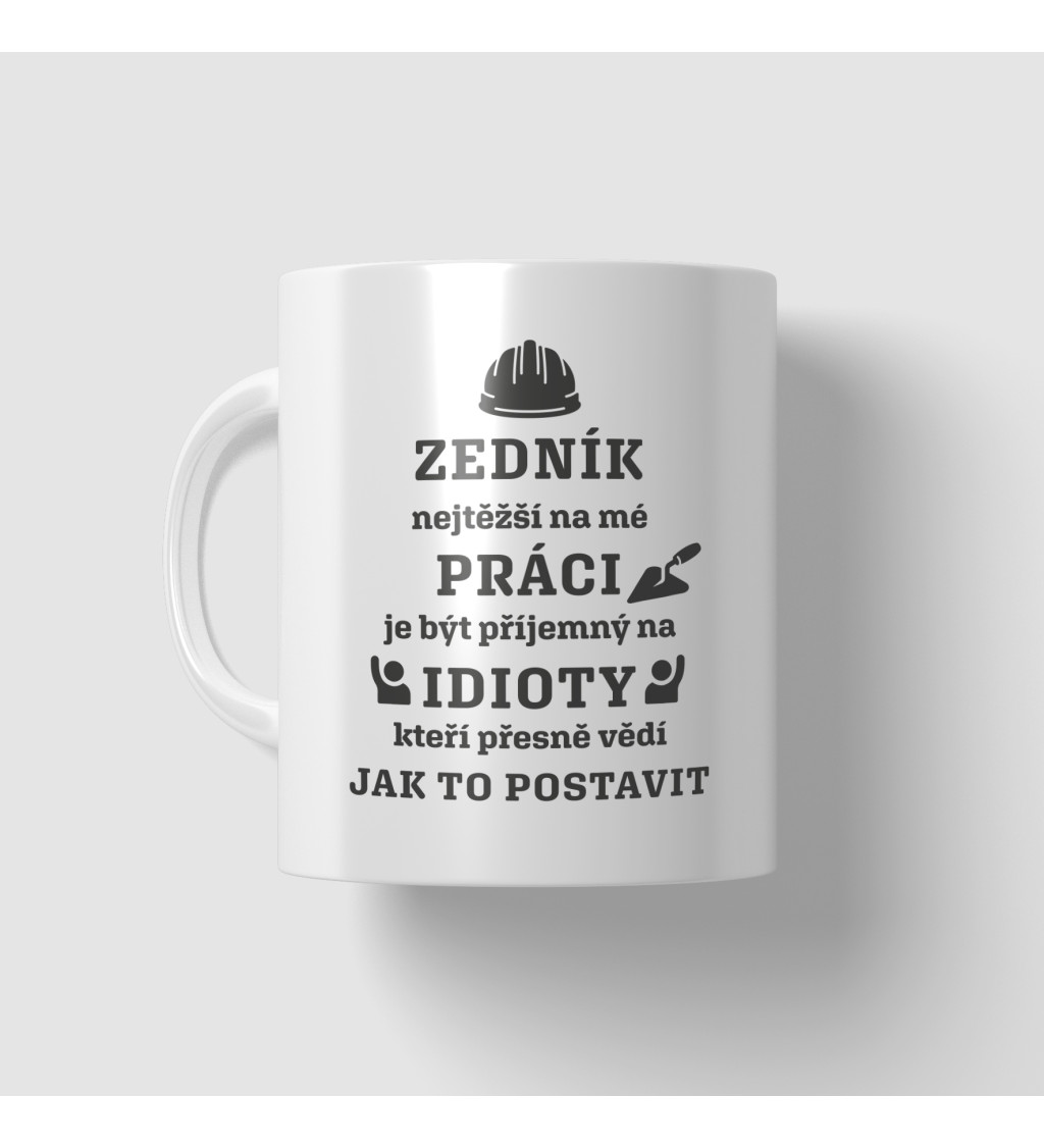 Hrnek s motivem Zedník