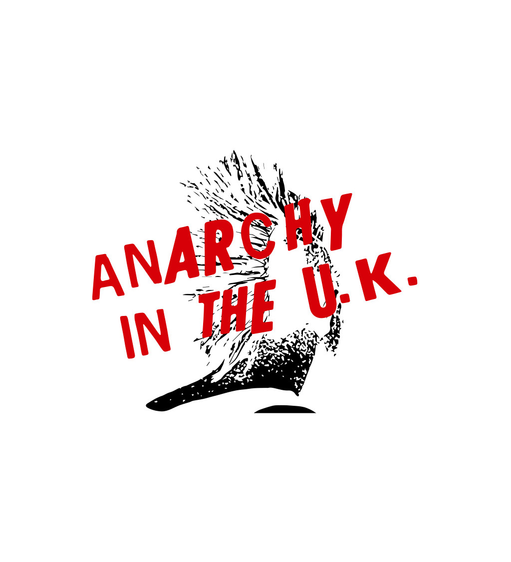 Dámské tričko bílé Anarchy in the U.K.