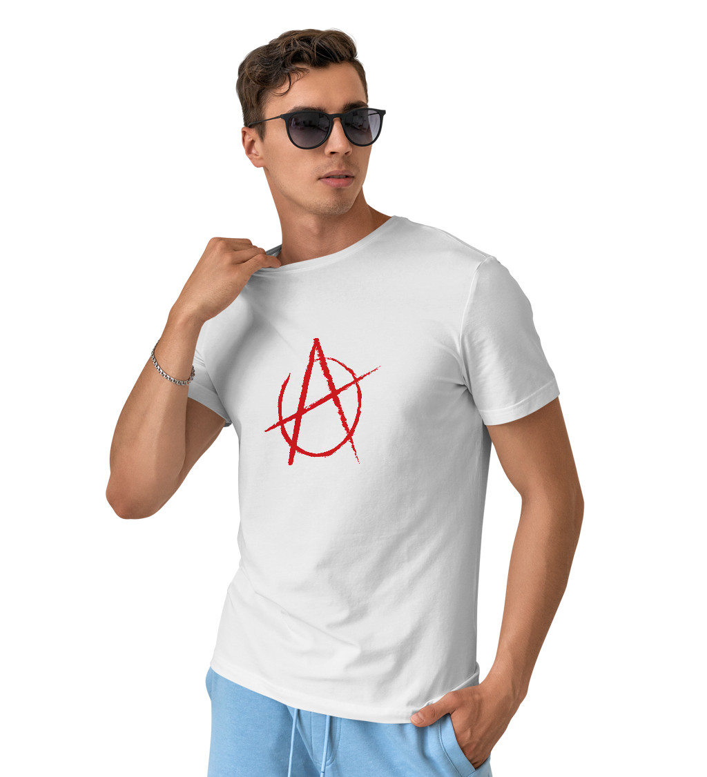 Pánské tričko bílé Anarchy 2