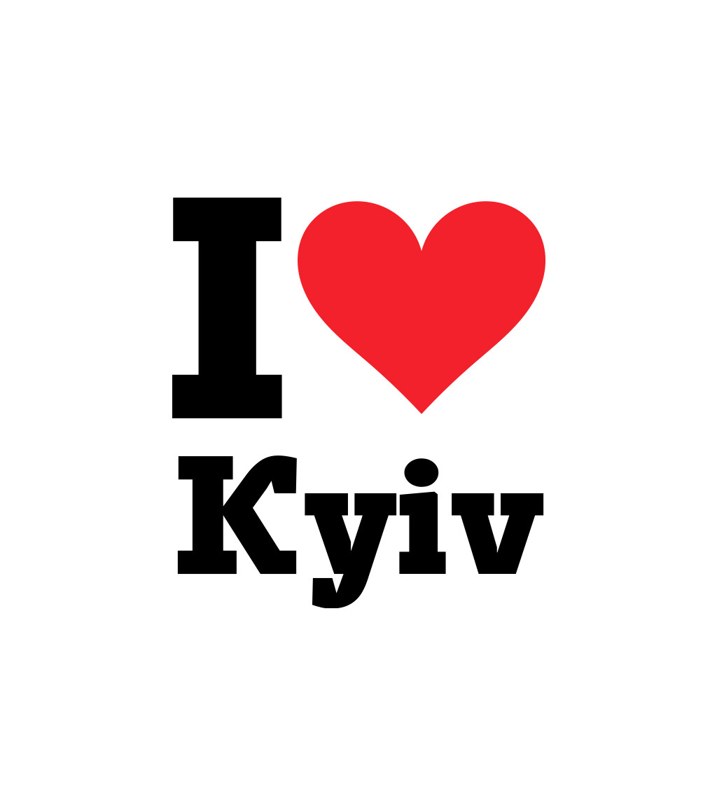 Pánské triko I love Kyiv