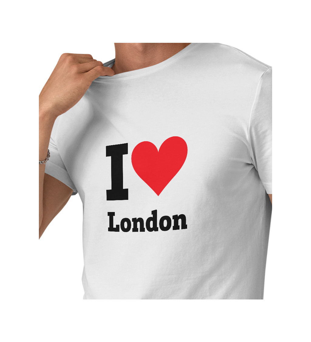 Pánské triko I love London