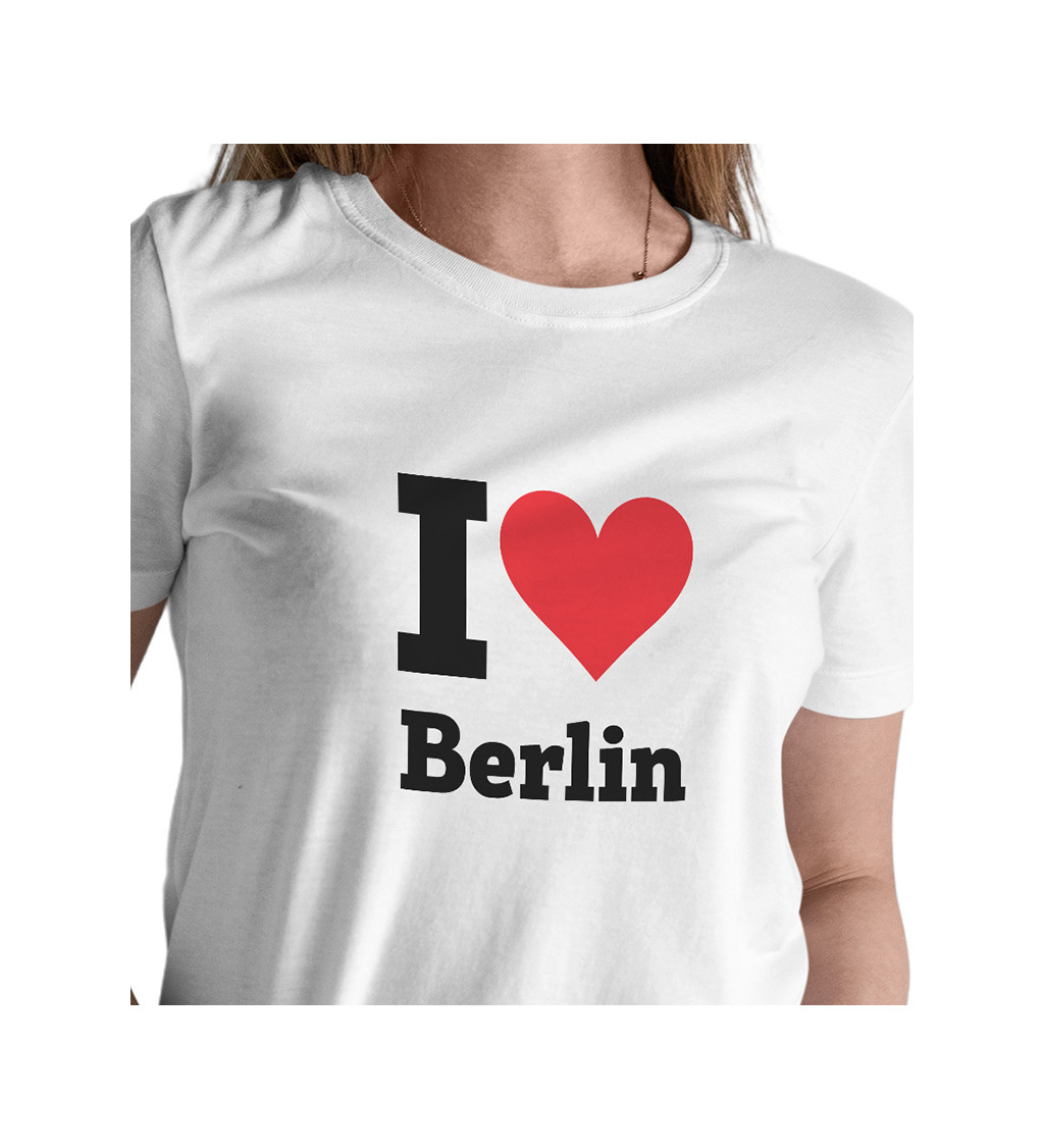 Pánské triko I love Berlin