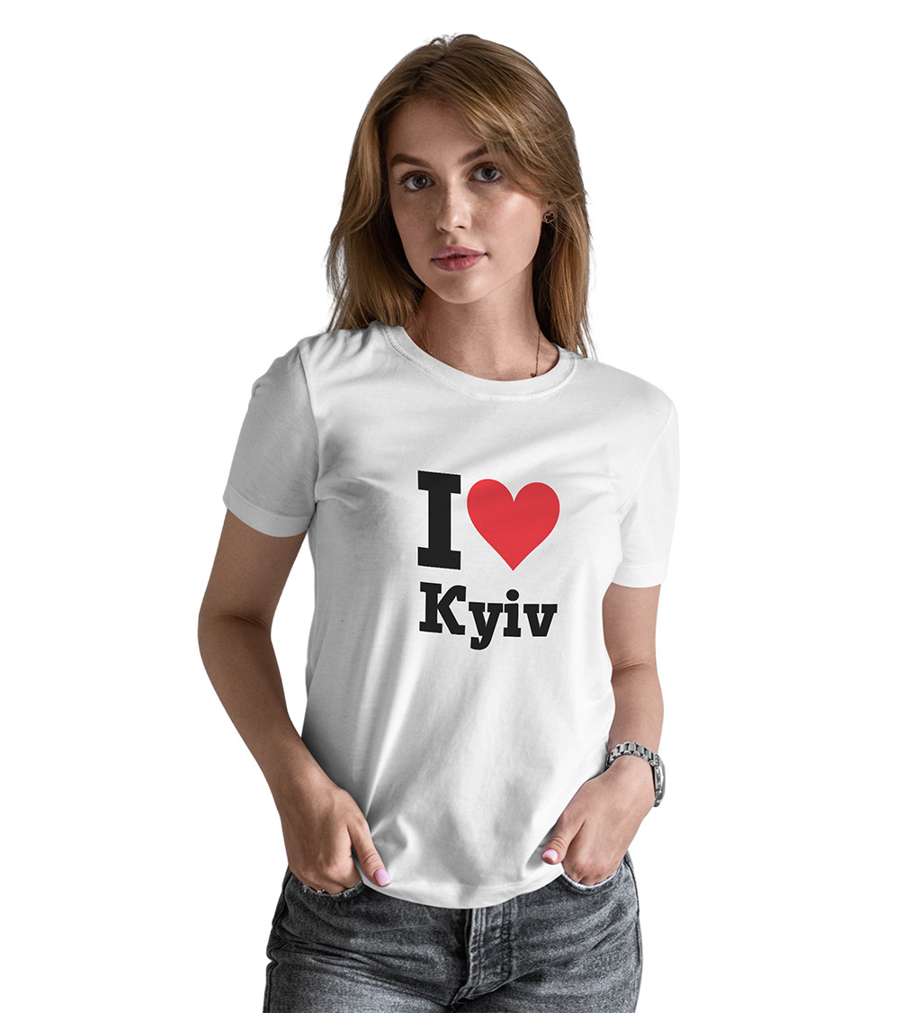 Dámské triko I love Kyiv
