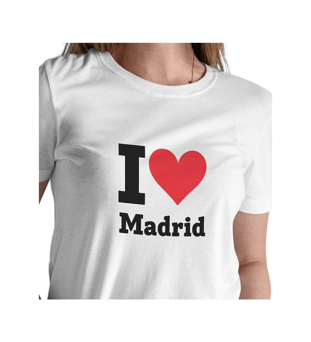 Dámské triko I love Madrid