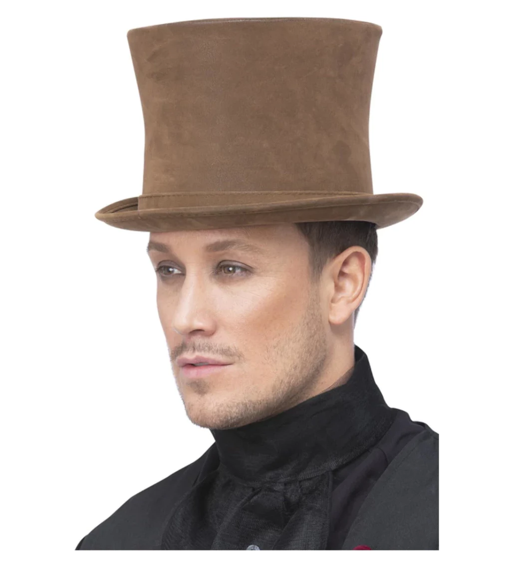 Viktoriánský klobouček hnědý