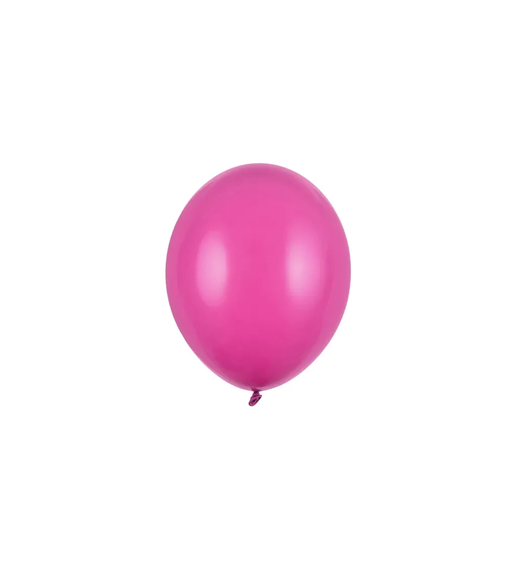 Tmavě růžové balónky