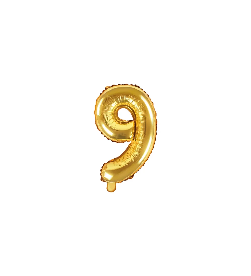 Zlatý balónek - číslo 9