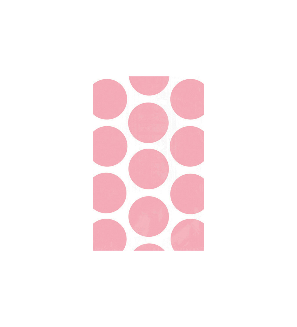 Papírové sáčky - růžové vzory