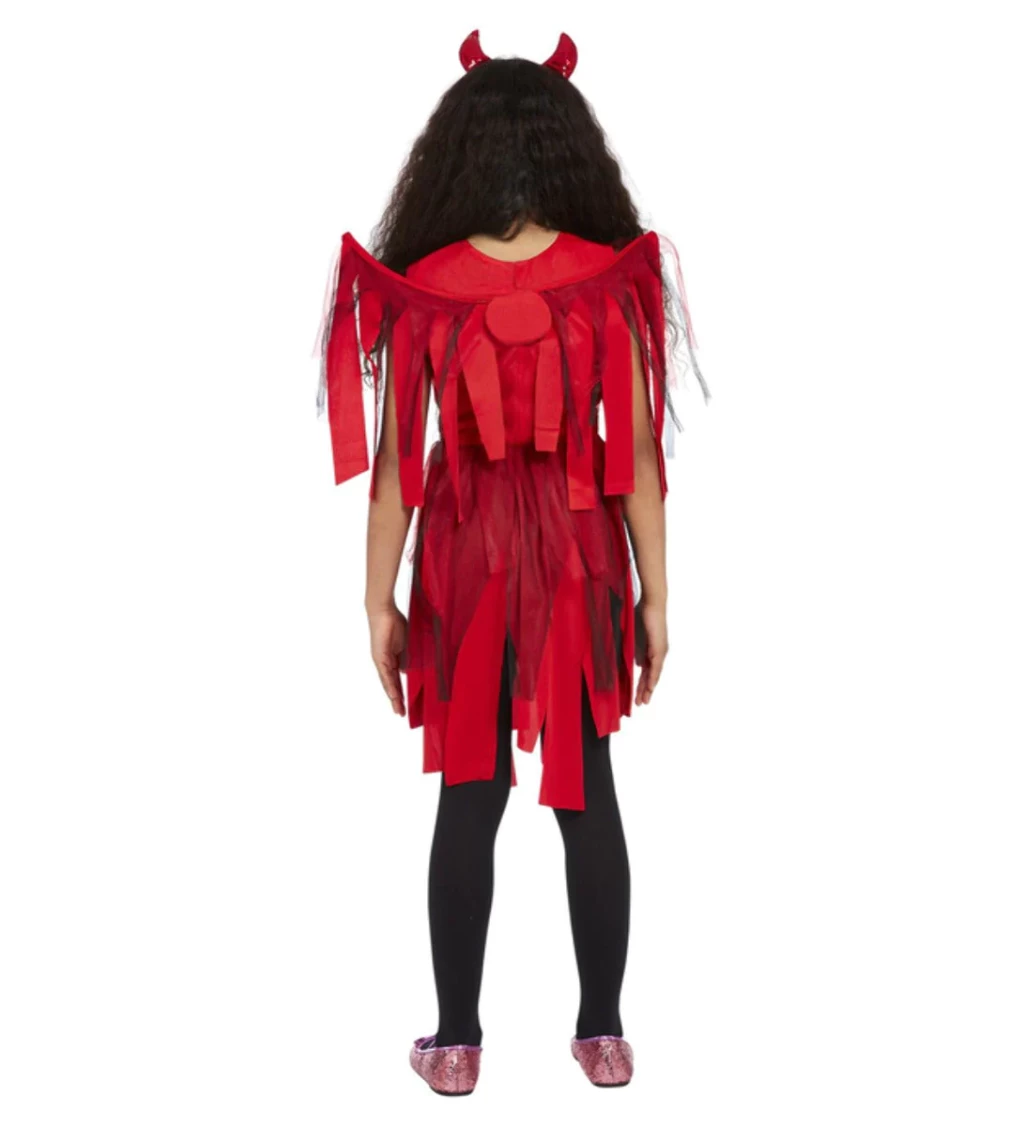 Ďábel - dívčí kostým