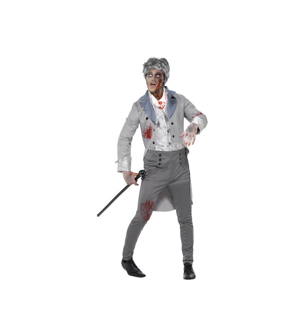 Zombie gentleman - kostým pánský