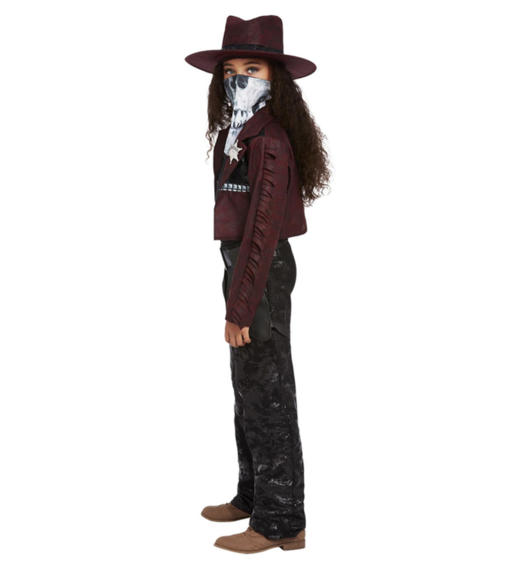 Dívčí westernový kostým Cowgirl