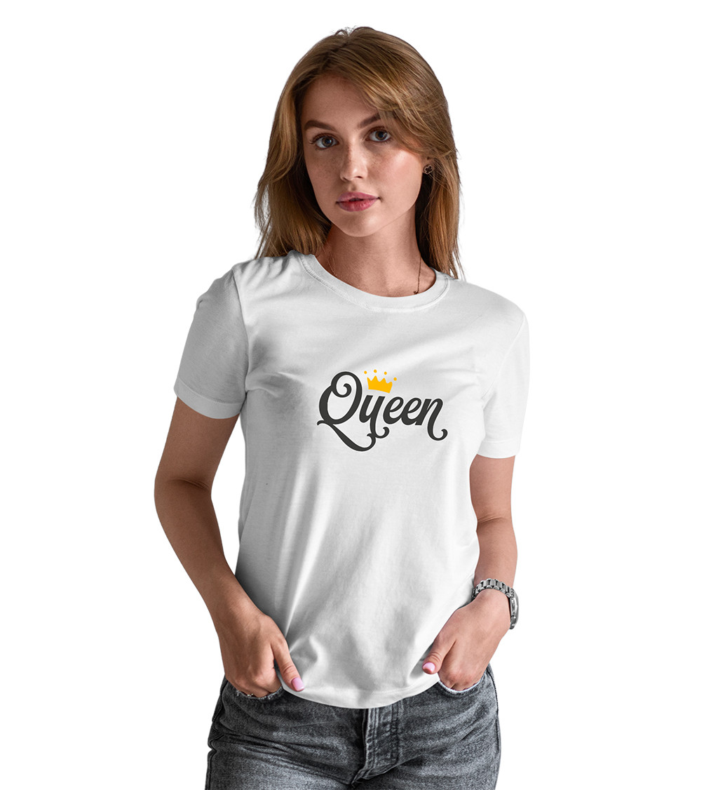 Dámské tričko bílé Queen