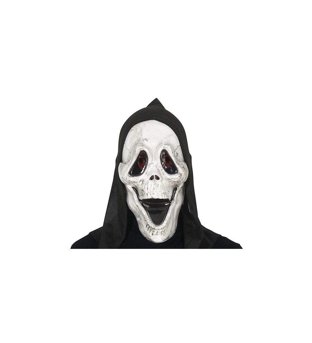 Maska strašidelná lebka