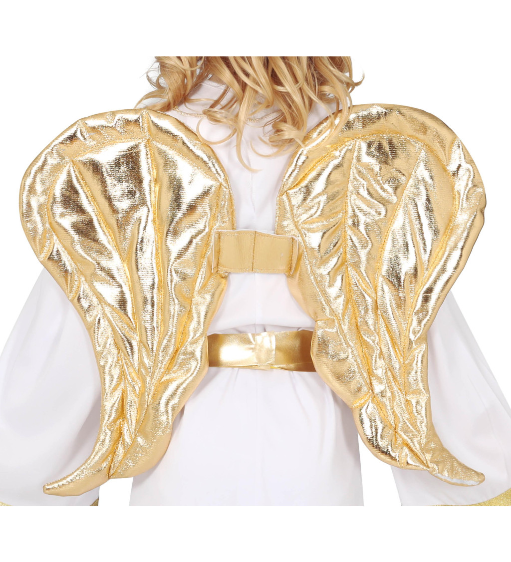 Zlatá andělská křídla, 50x40 cm