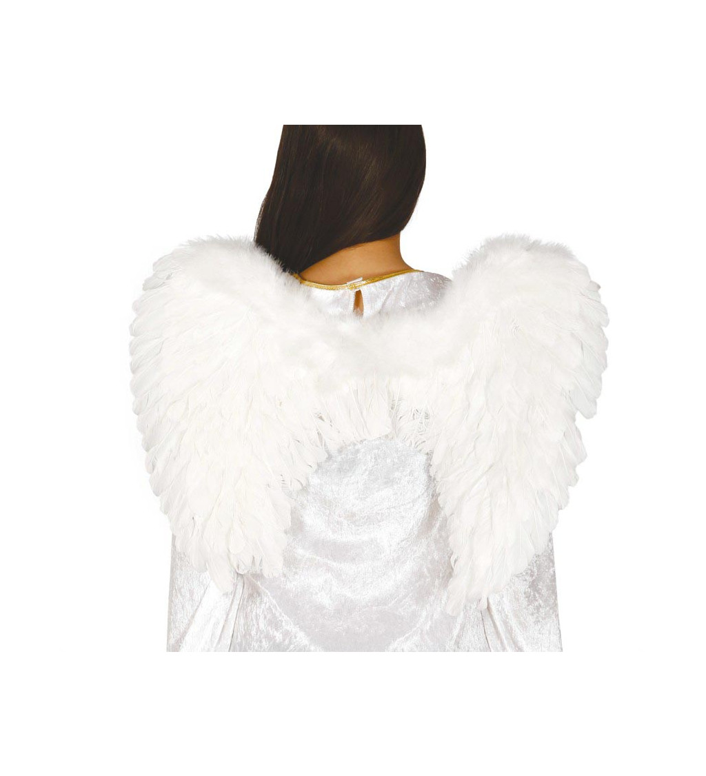 Peříčková andělská křídla, 60x40 cm