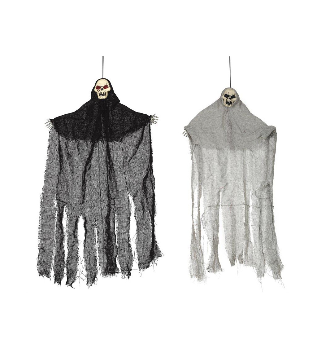 Různé závěsné lebky